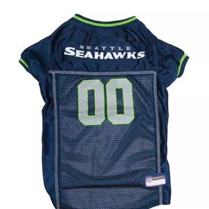 Seattle Seahawks NFL PetsFirst  Dog Jersey